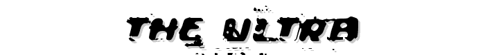 The Ultra font